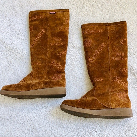 juicy couture suede boots